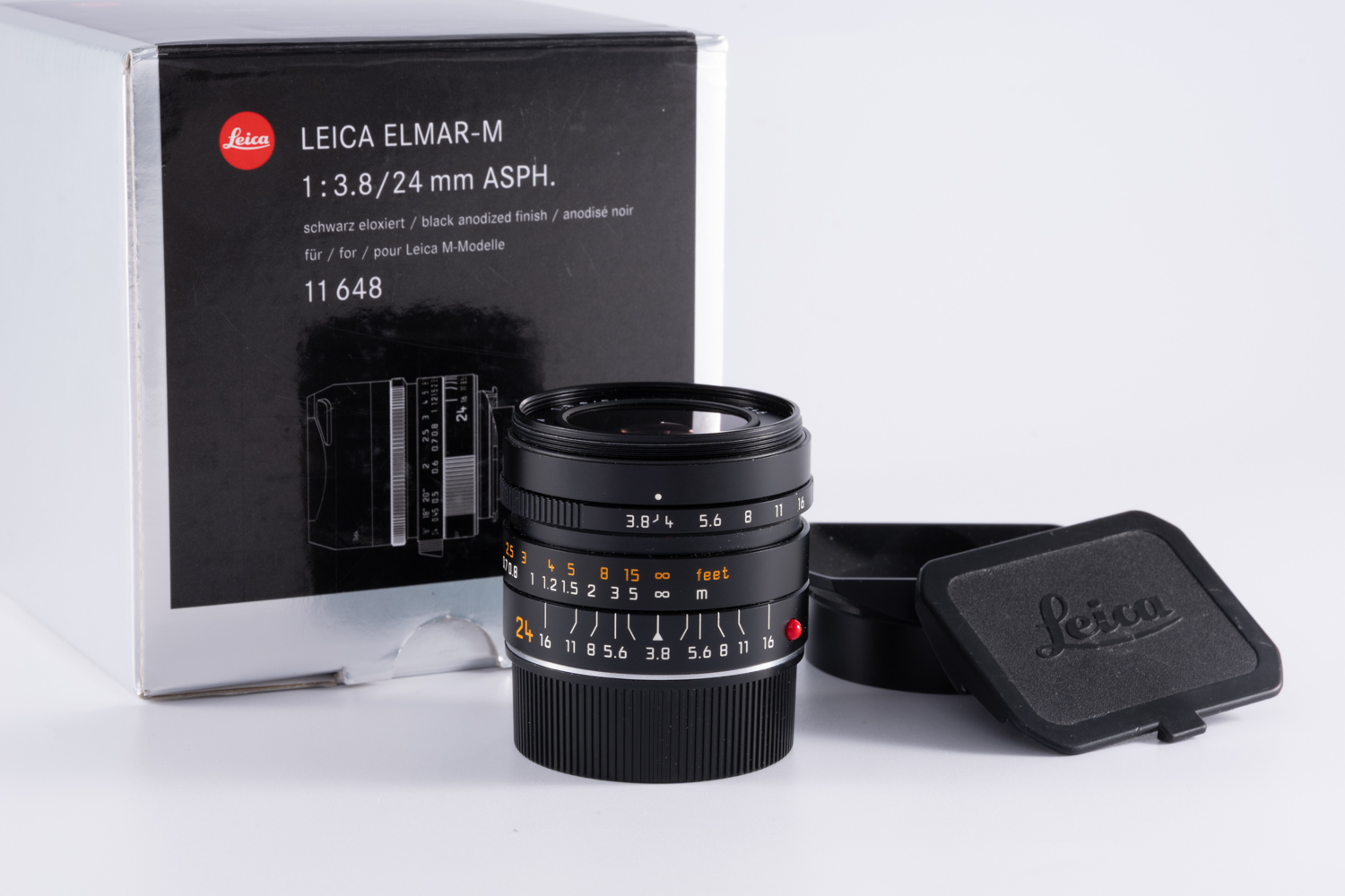 ELMAR-M 3.8/24mm ASPH., black (11648)