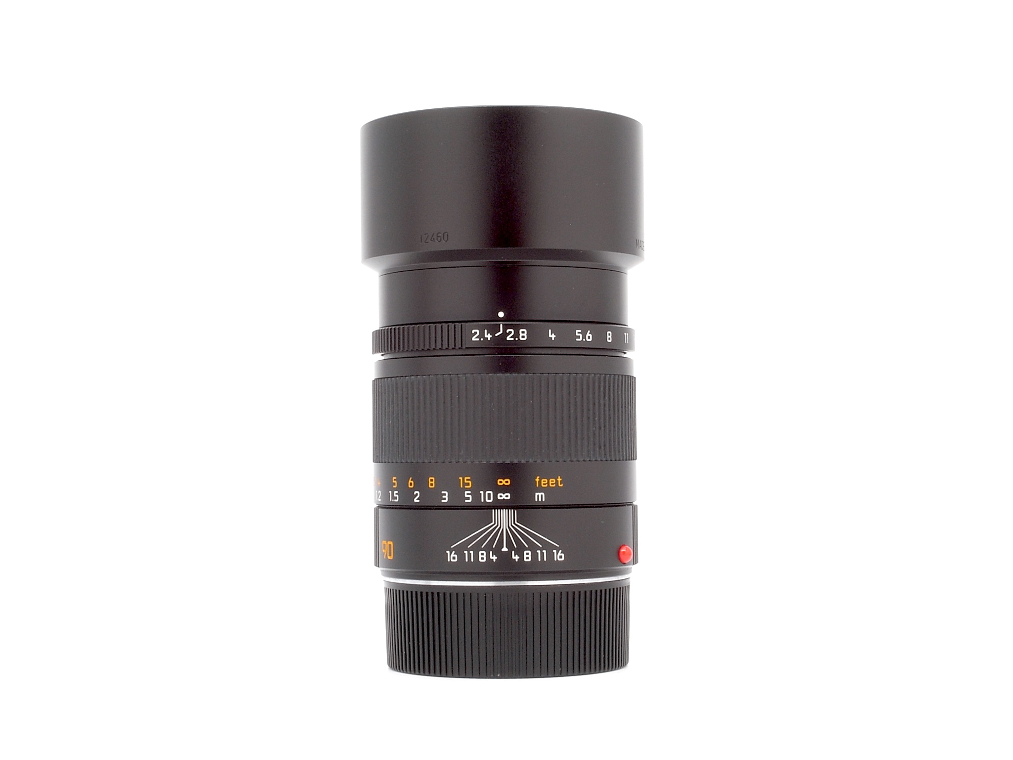 Leica Summarit-M 2.4/90mm schwarz 6Bit