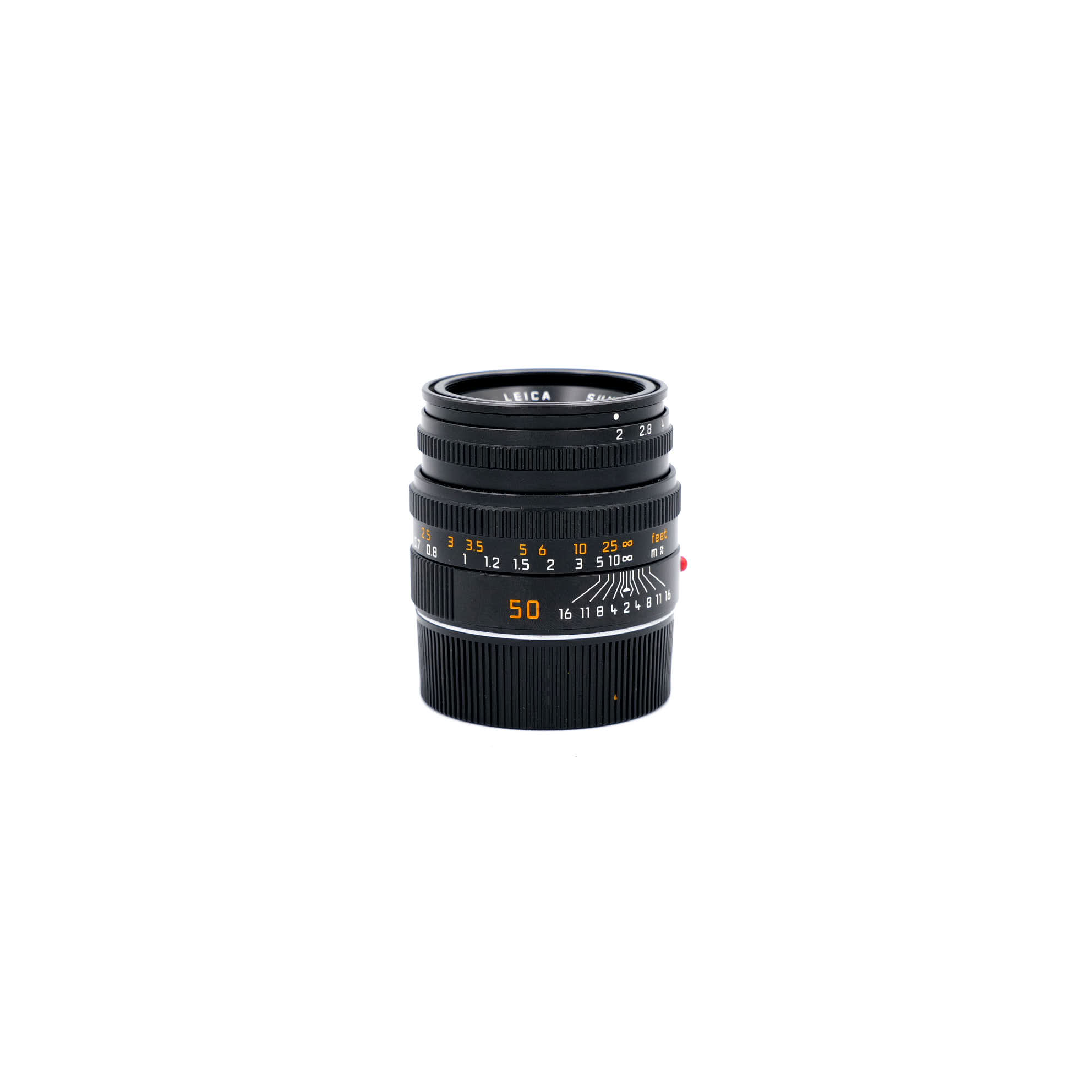 Leica Summicron-M f/2 50mm, Black