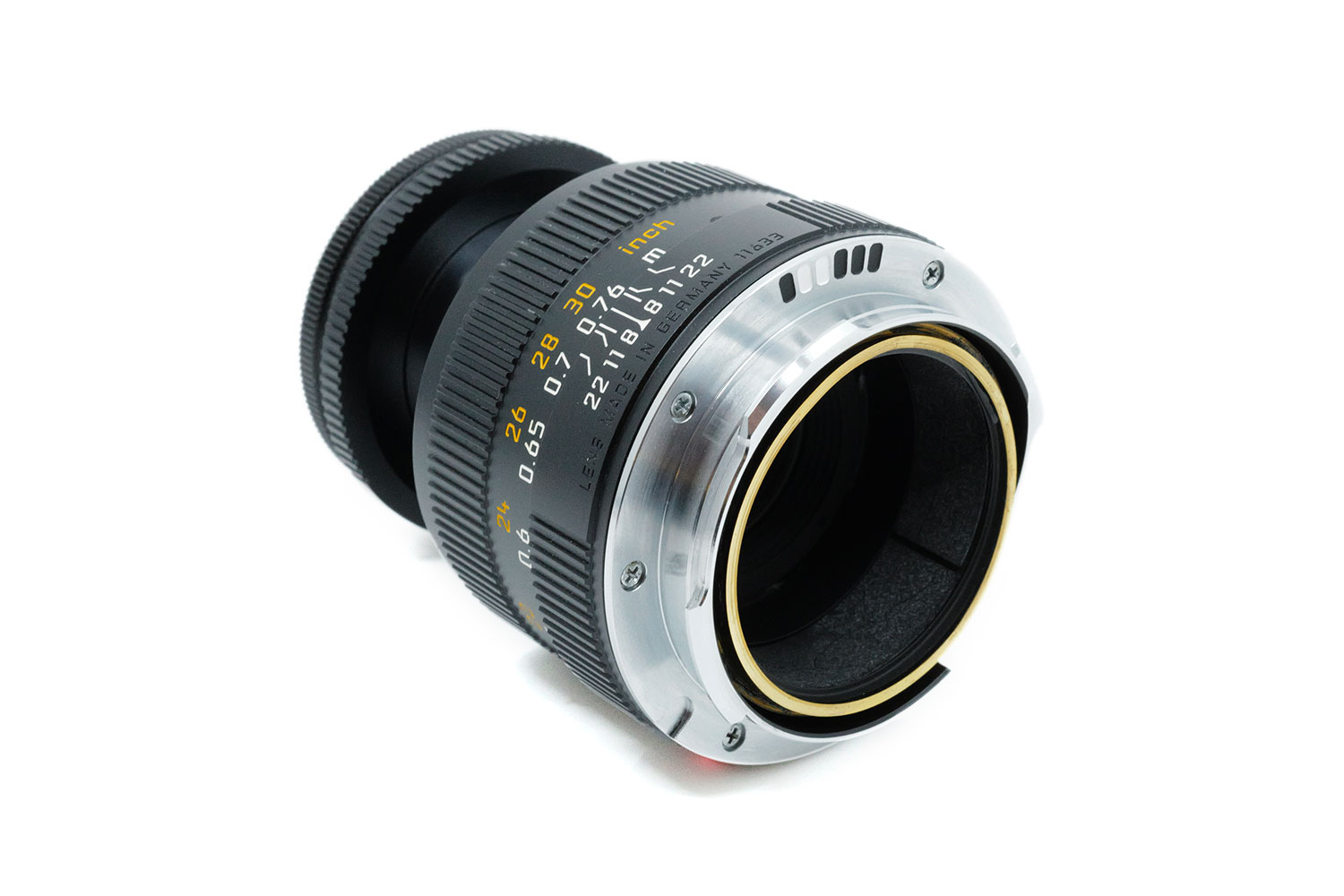 Leica Set MACRO-ELMAR-M 4/90 Black (11633) + Adapter-M (14409)