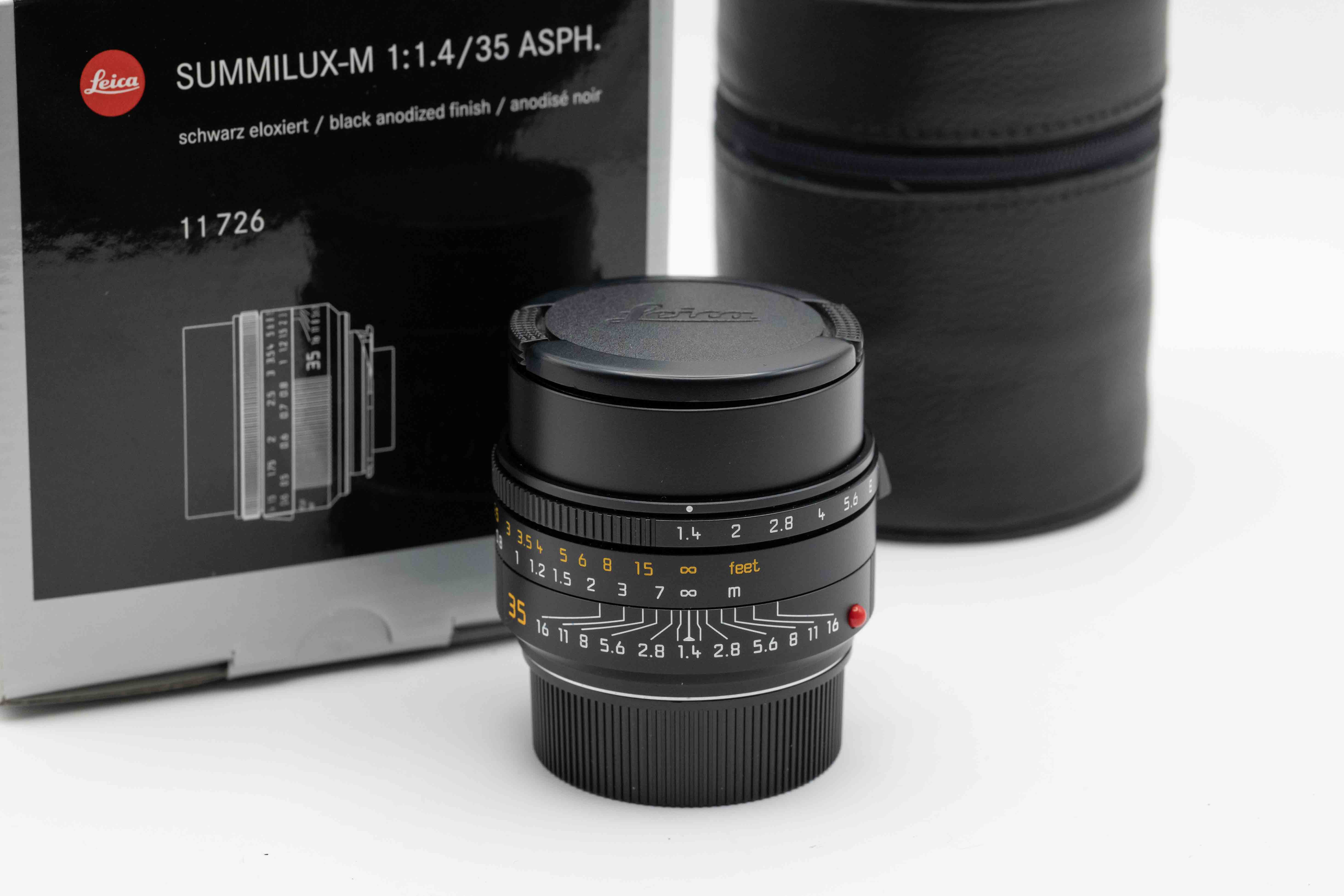 SUMMILUX-M 1:1.4/35 ASPH., schw.elox.