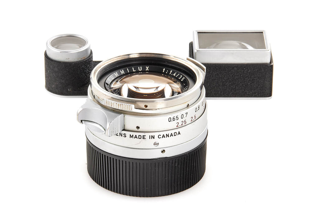 Leica Summilux 1.4/35mm Steel Rim chrome M3