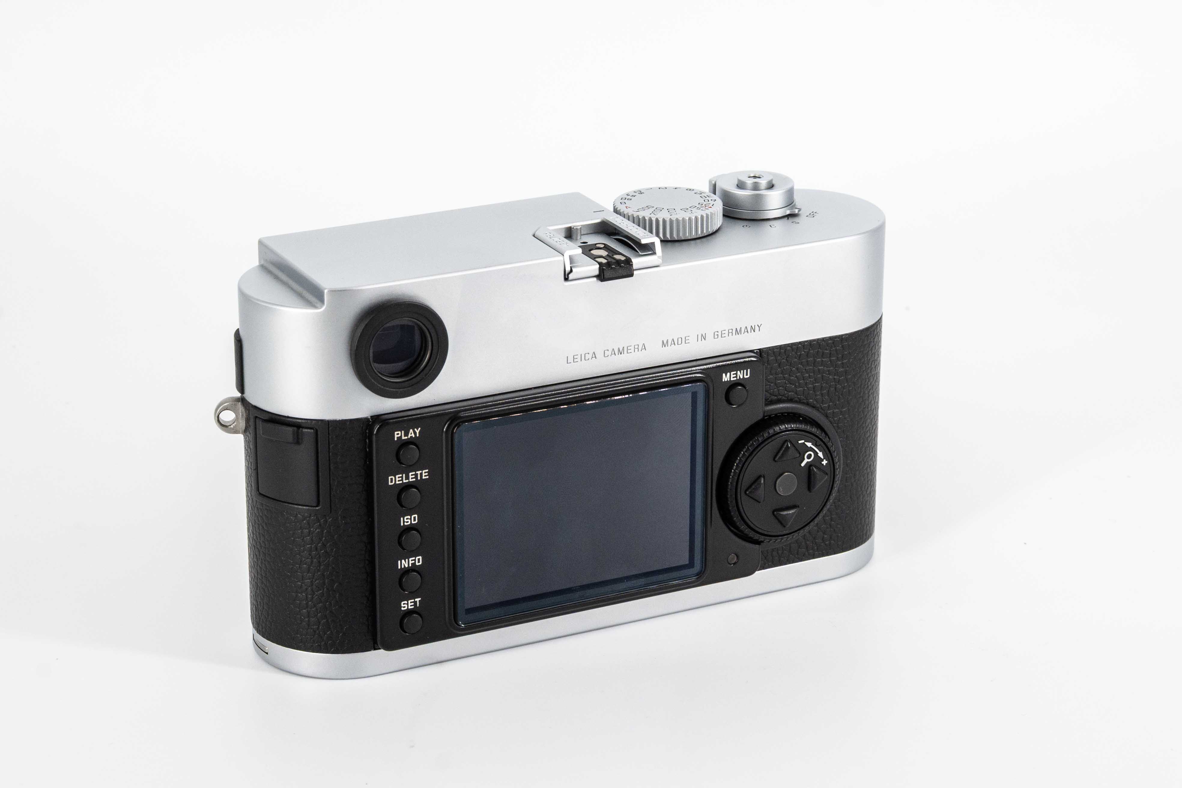 Leica M Monochrom, silver chrome-plated