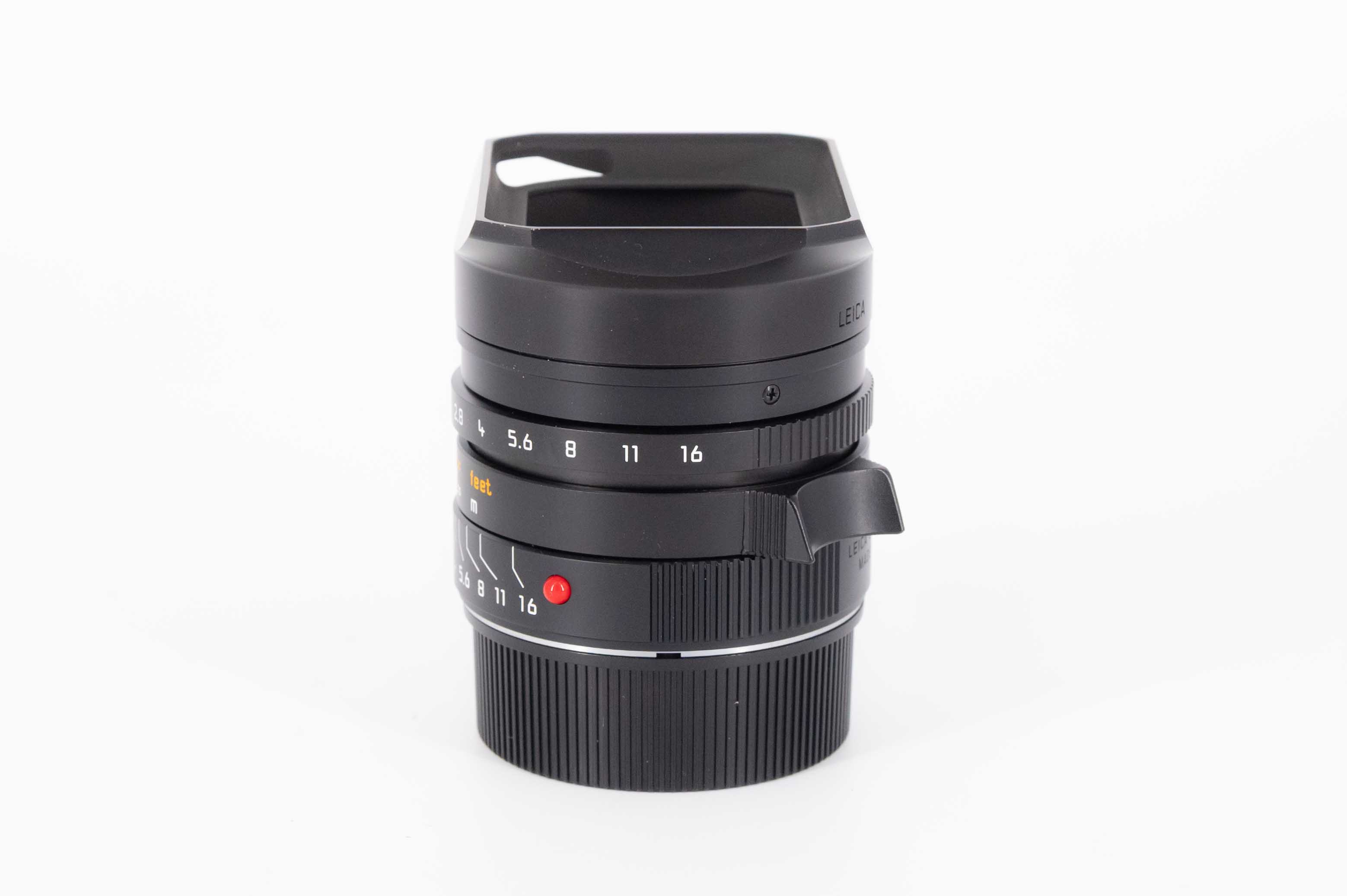 SUMMICRON-M 2/28mm ASPH.,black elox.