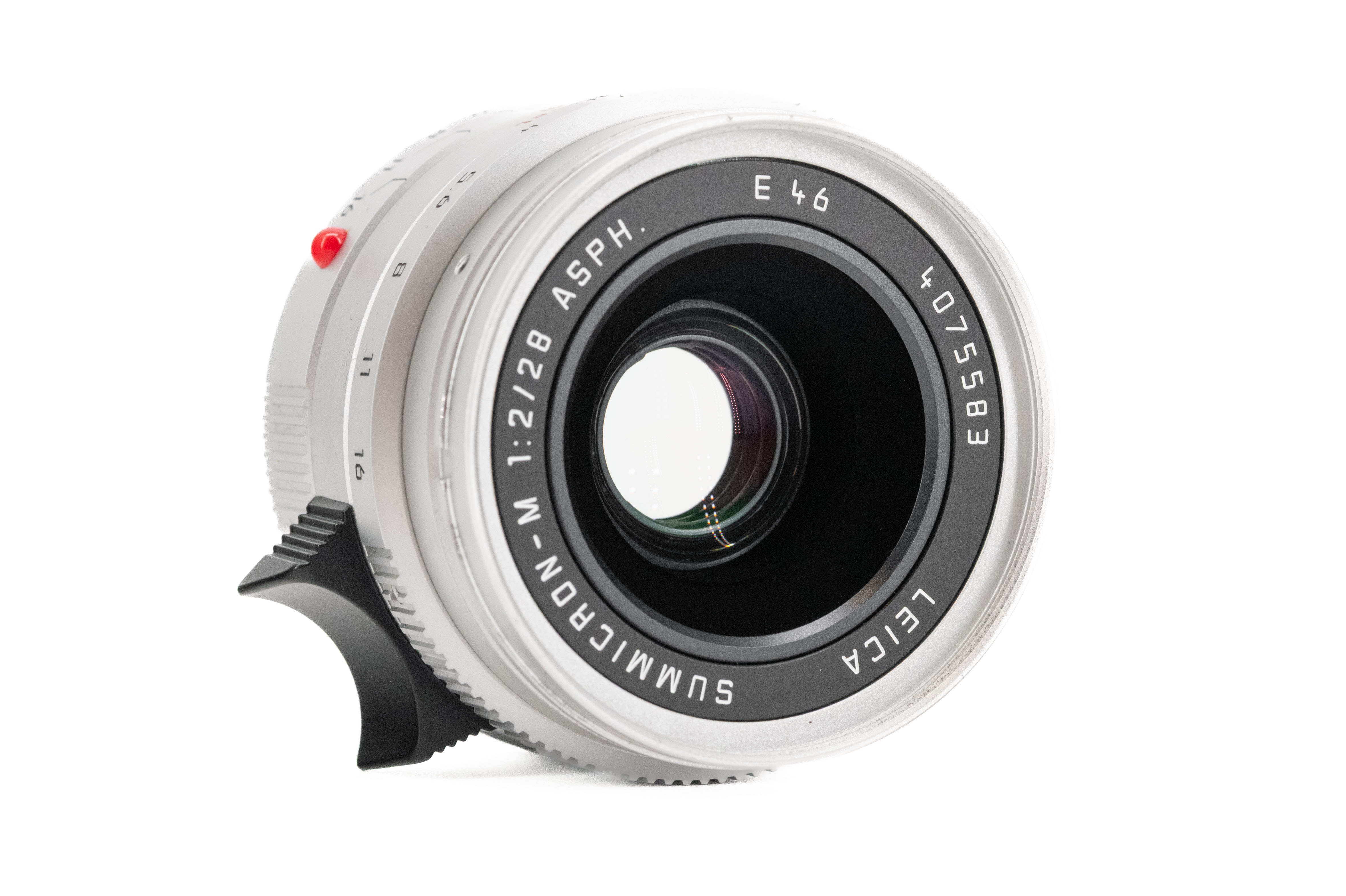 Leica Summicron-M 28mm f/2 ASPH V1 Silver 11661