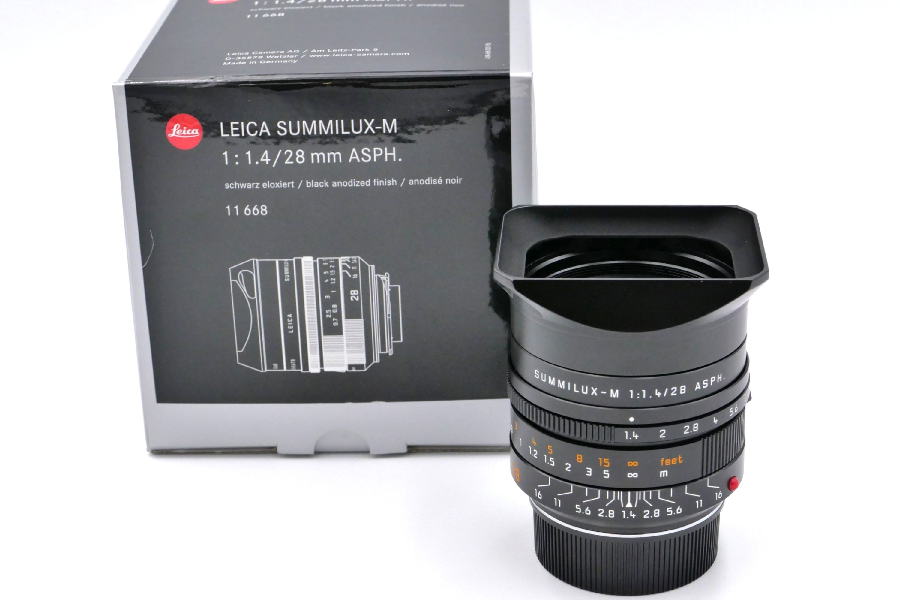 Leica Summilux-M 1.4/28 ASPH. Black