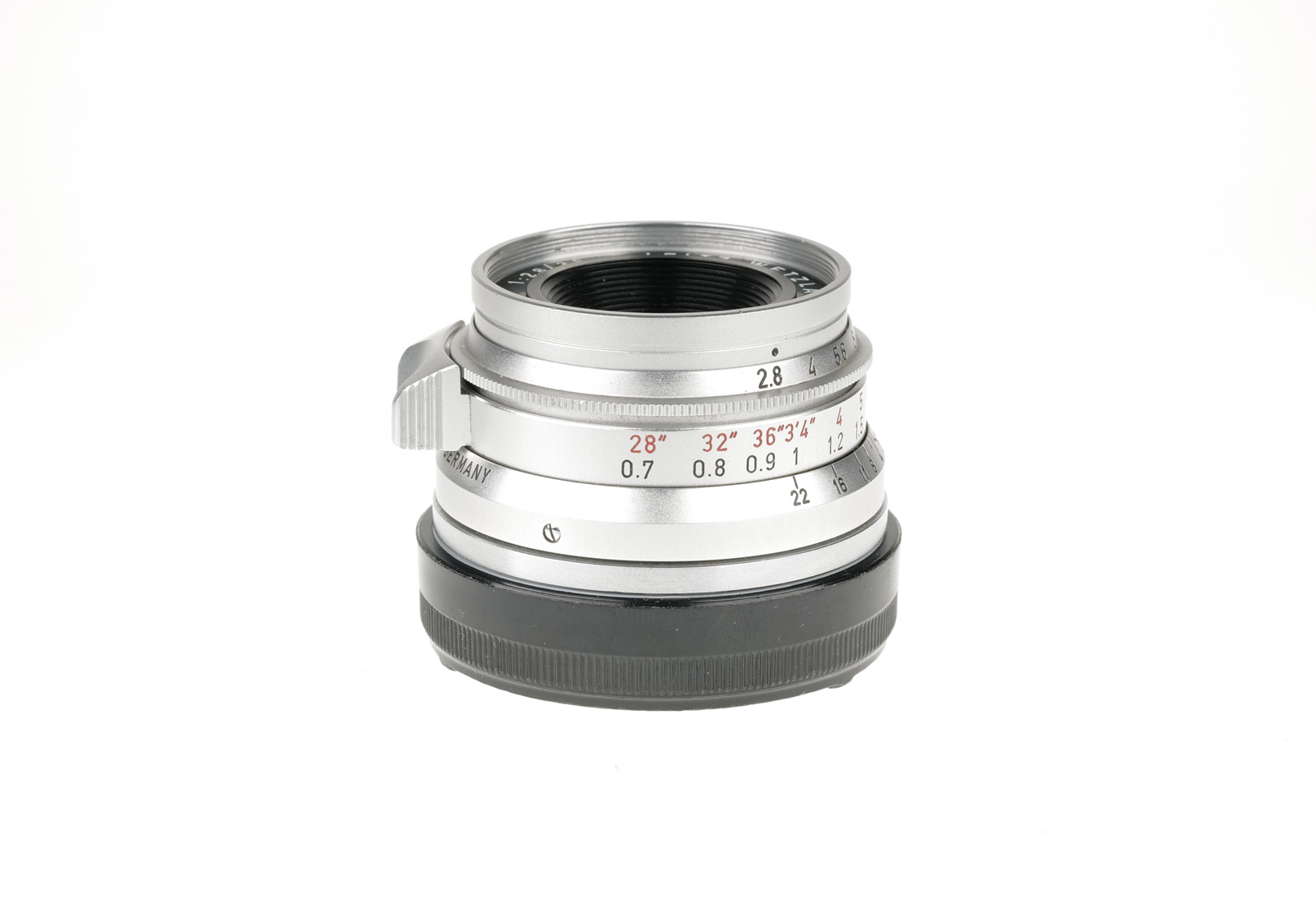 Leica Summaron 1:2,8/35mm, silver chrome