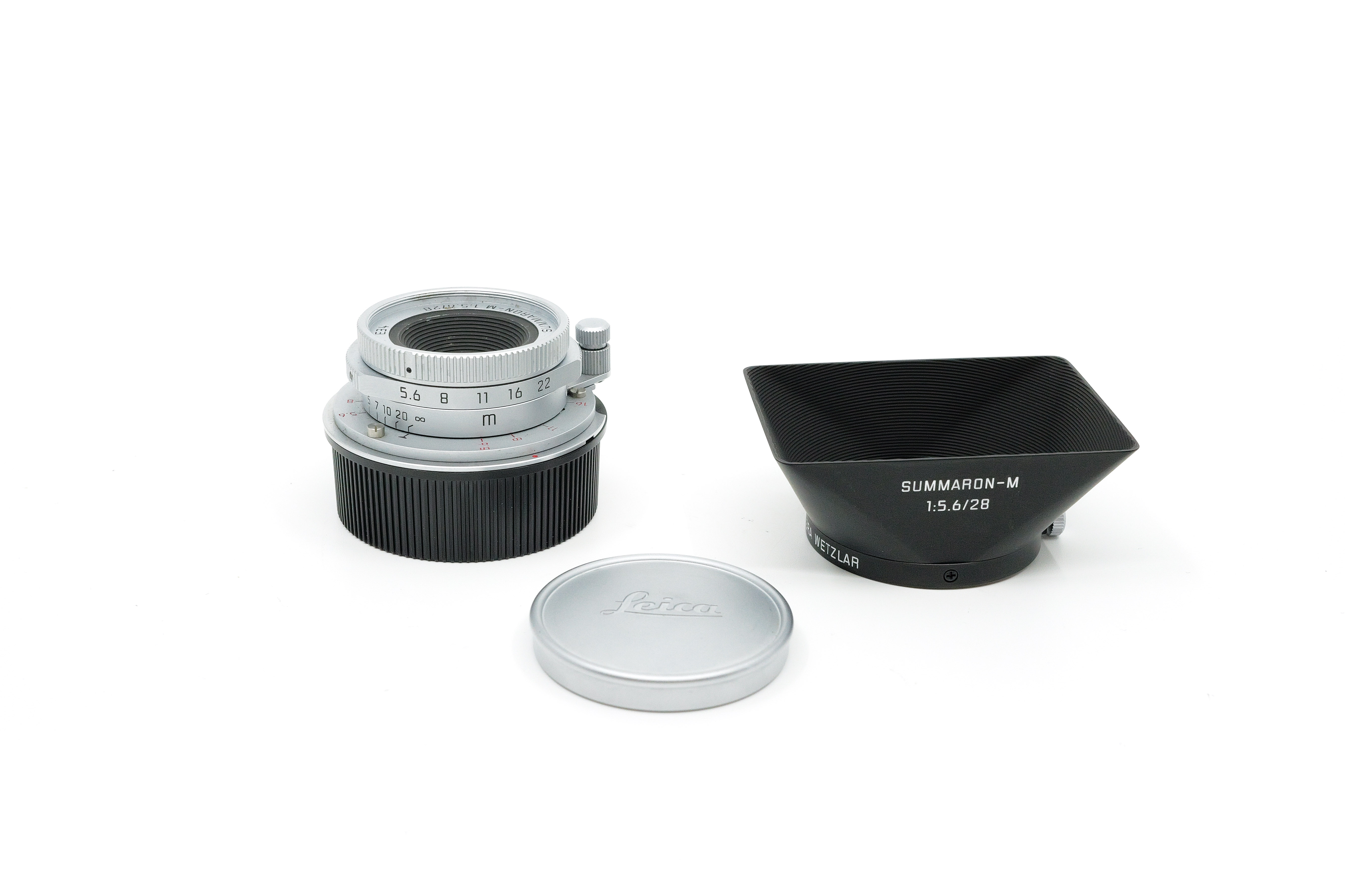 SUMMARON-M 5.6/28, silver chrome