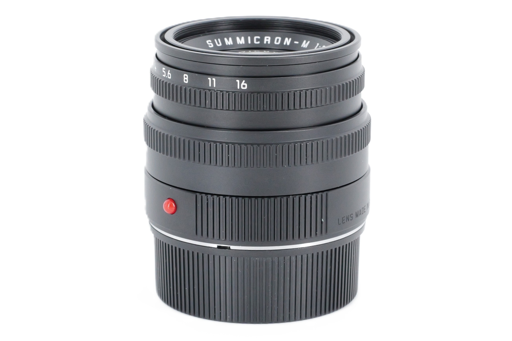Summicron-M 1:2/50, black anodised, 11826