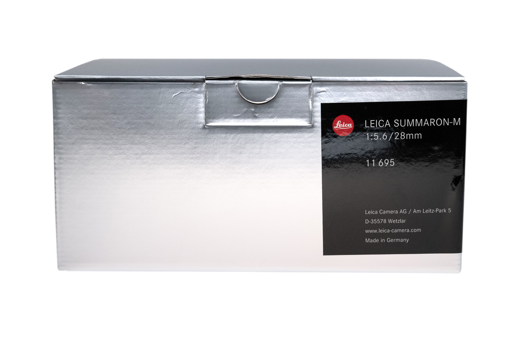 Leica Summaron-M 1:5.6/28mm, silver chrome-plated