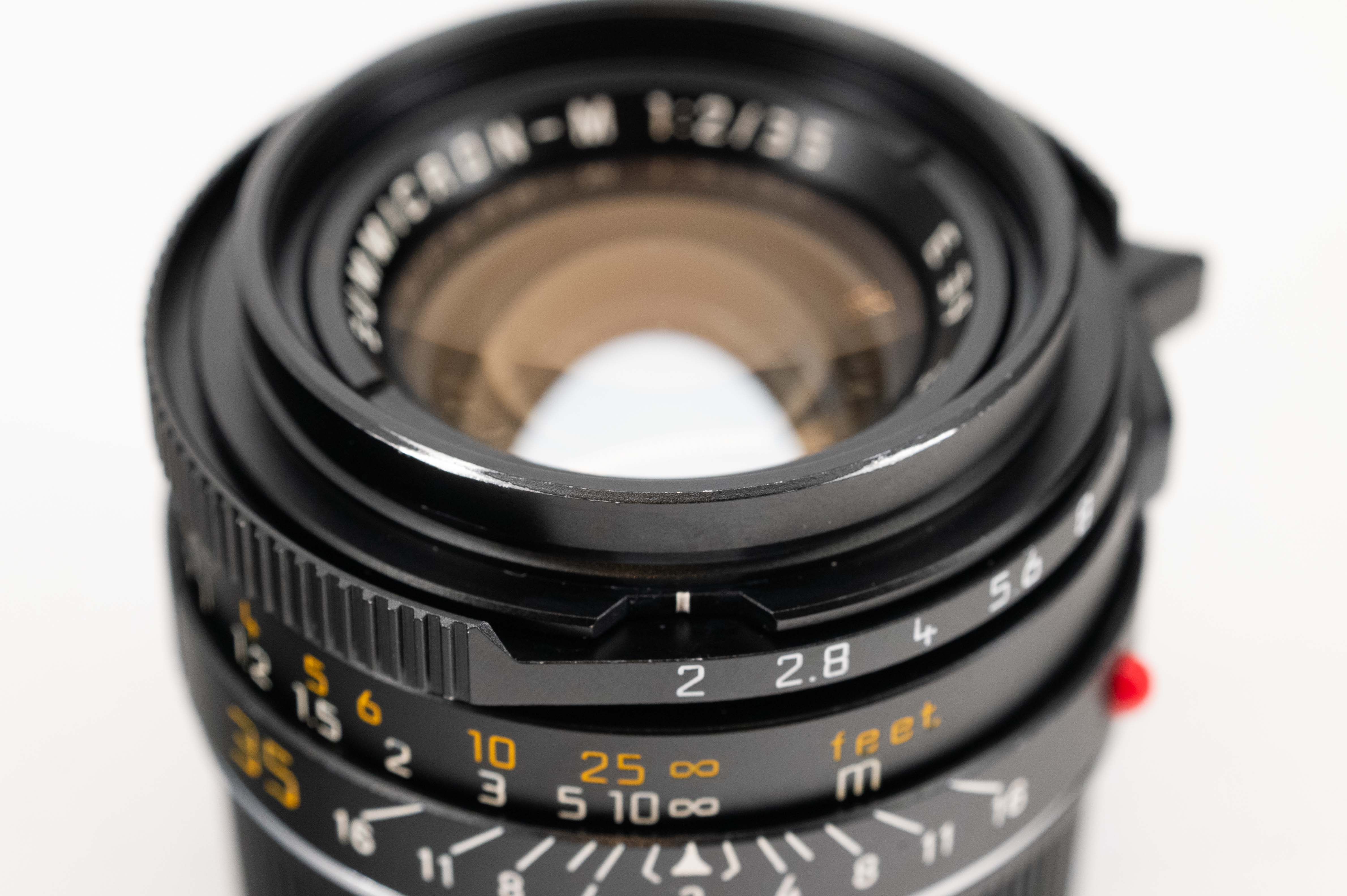 Leica Summicron-M 35mm f/2 V4 Black 11310