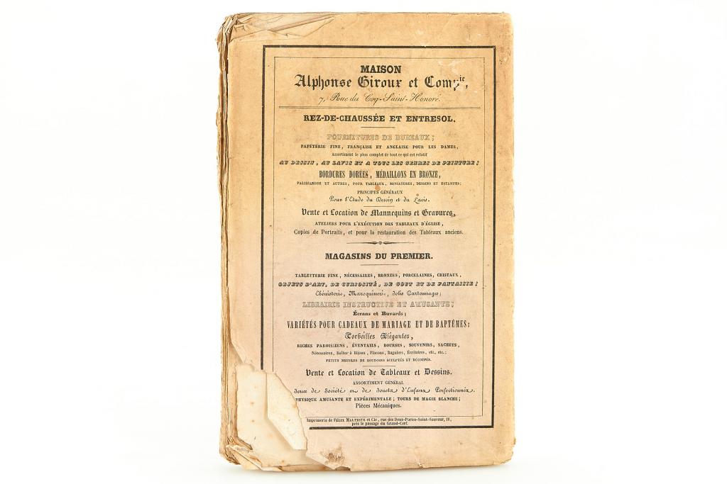 Daguerreotype first version booklet Daguerreotype first version booklet