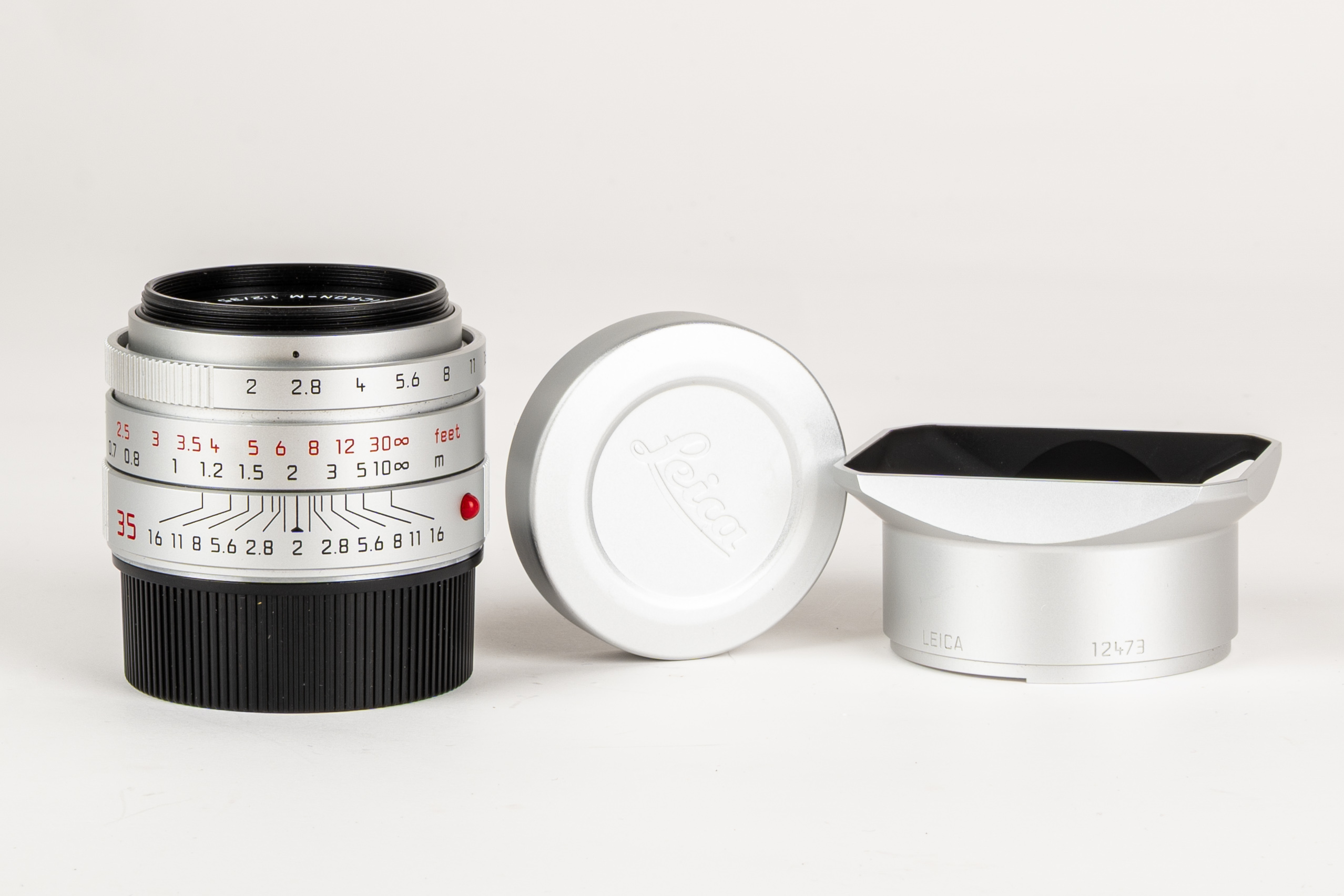 Leica SUMMICRON-M 2/35 mm ASPH., silver anodized