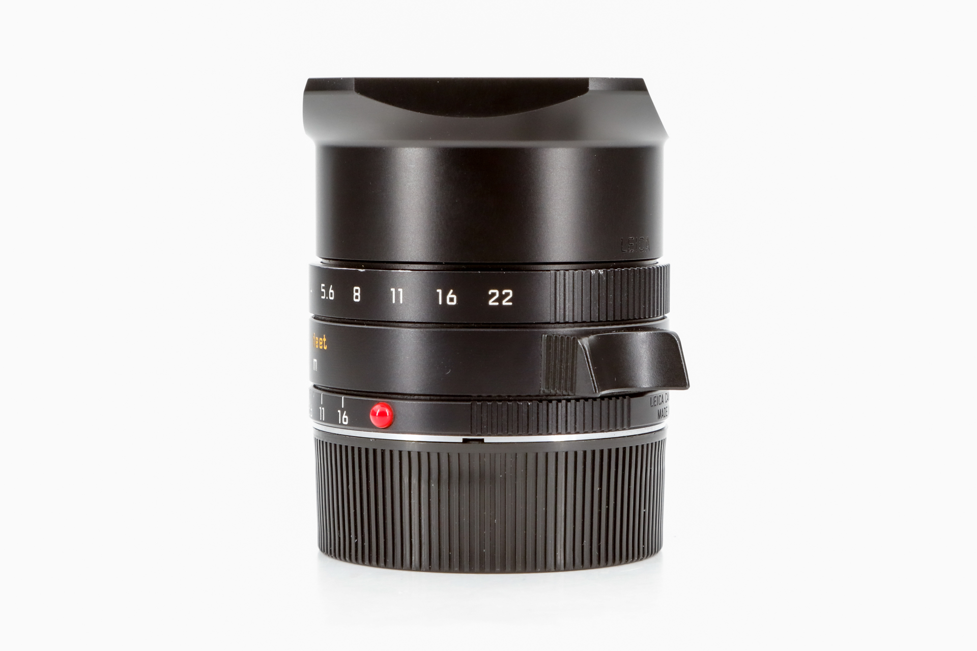 LEICA ELMARIT-M 2.8/28mm ASPH.  black anodized