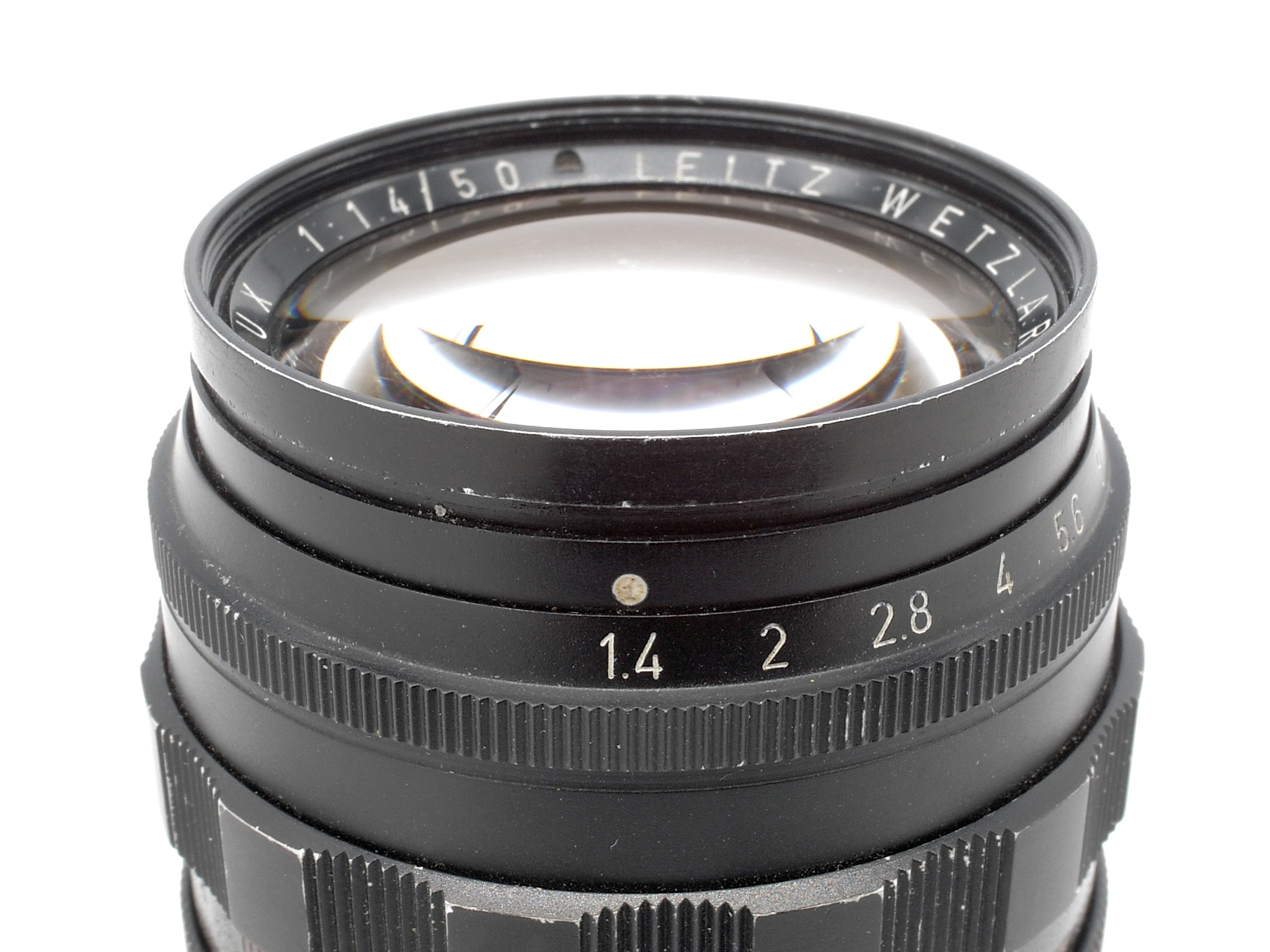 Leitz Summilux-M 1,4/50mm schwarz lackiert