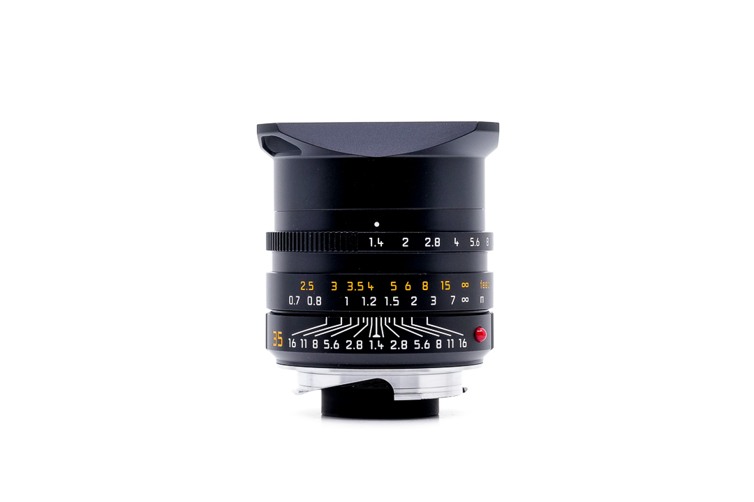 Leica Summilux-M 1,4/35mm ASPH. "FLE", schwarz