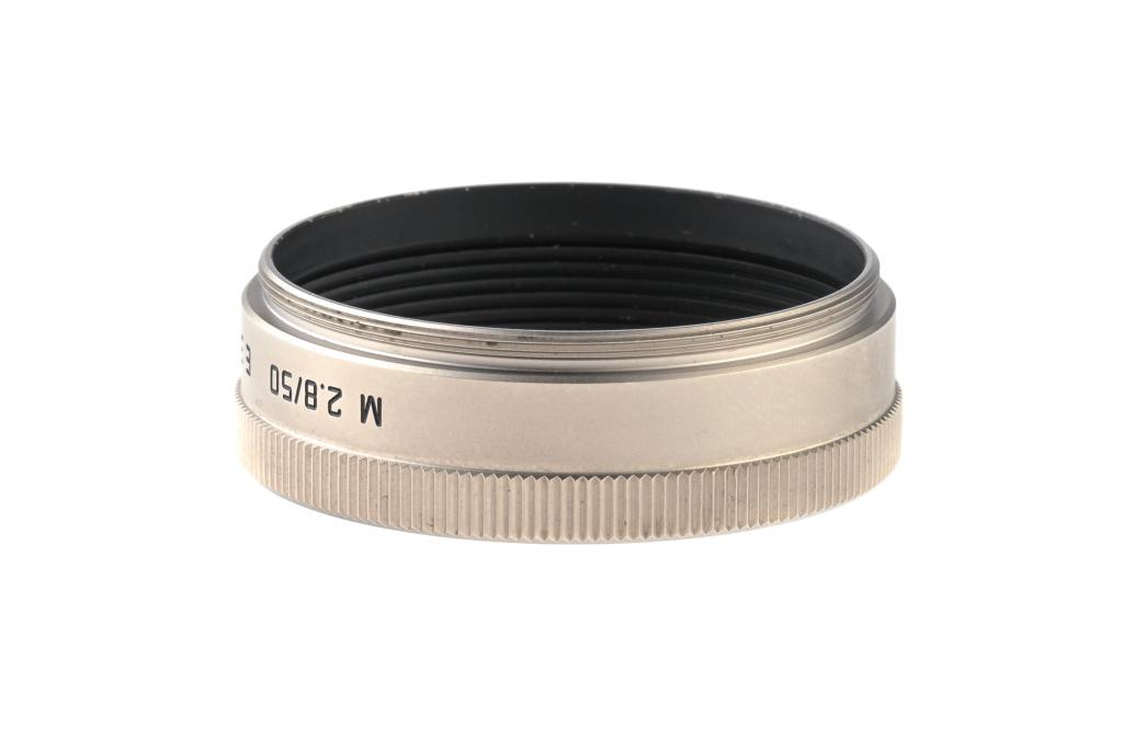 Leica 12549 Hood f. Elmar-M 2,8/50mm Platin Bruckner Edition Leica 12549 Hood f. Elmar-M 2,8/50mm Platin Bruckner Edition