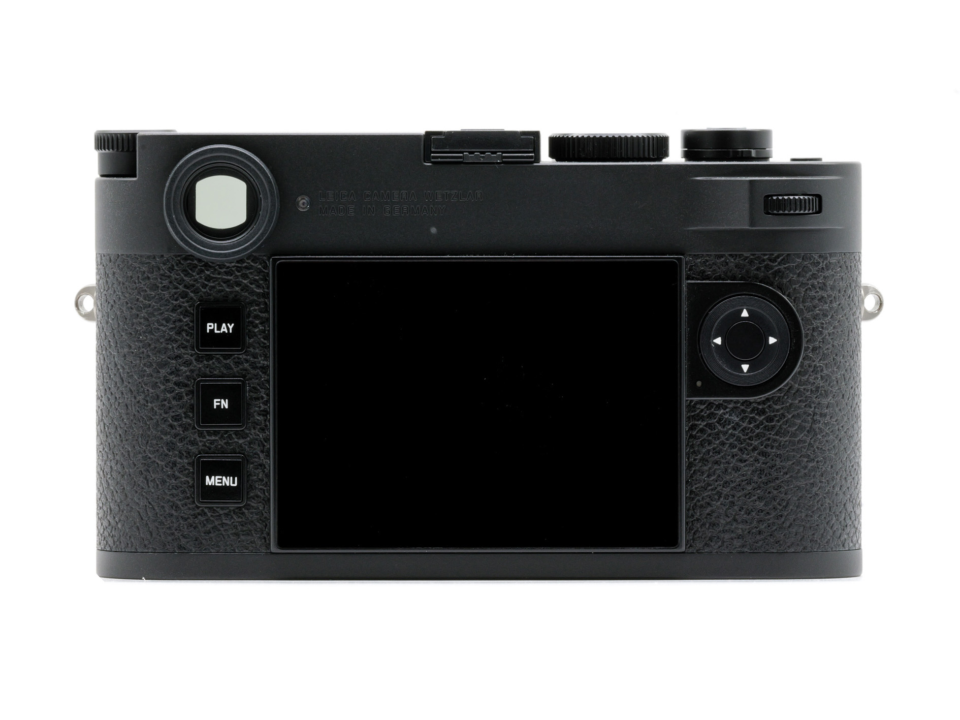 Leica M11 black chrome + Visoflex 2 + thumb support + protector black + 2 batteries (20200)