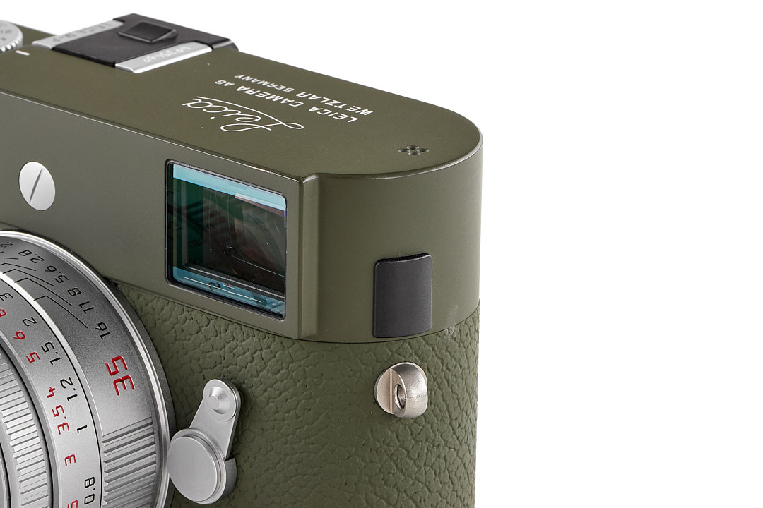 Leica M-P 240 Safari olive Set w. 2/35 silber (10933)