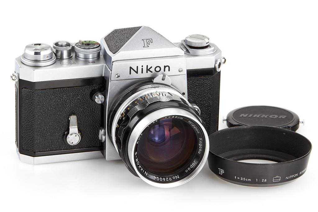 Nikon F Eyelevel chrome set Nikon F Eyelevel chrome set