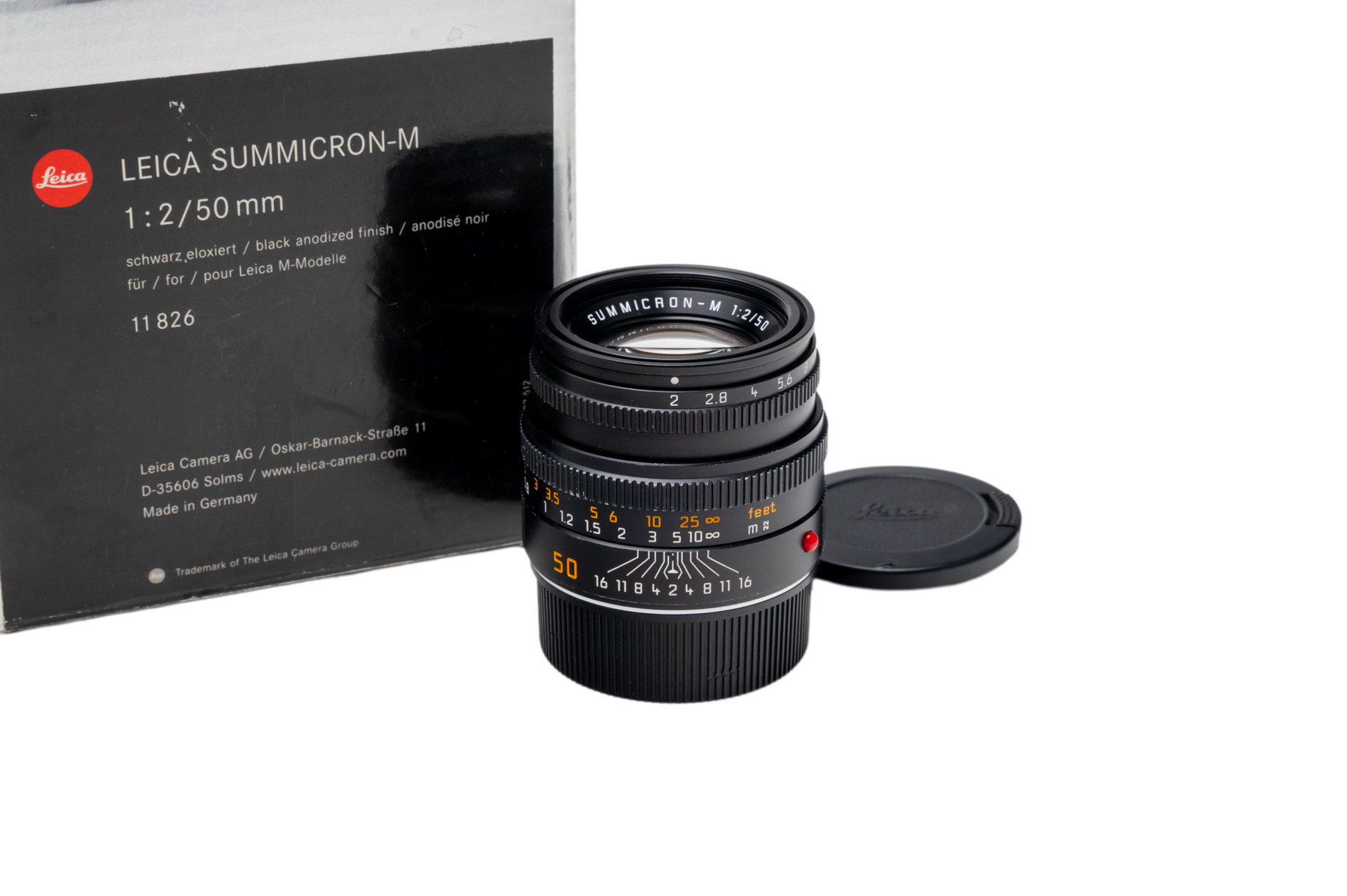 Leica SUMMICRON-M 2/50 mm, black - 11826