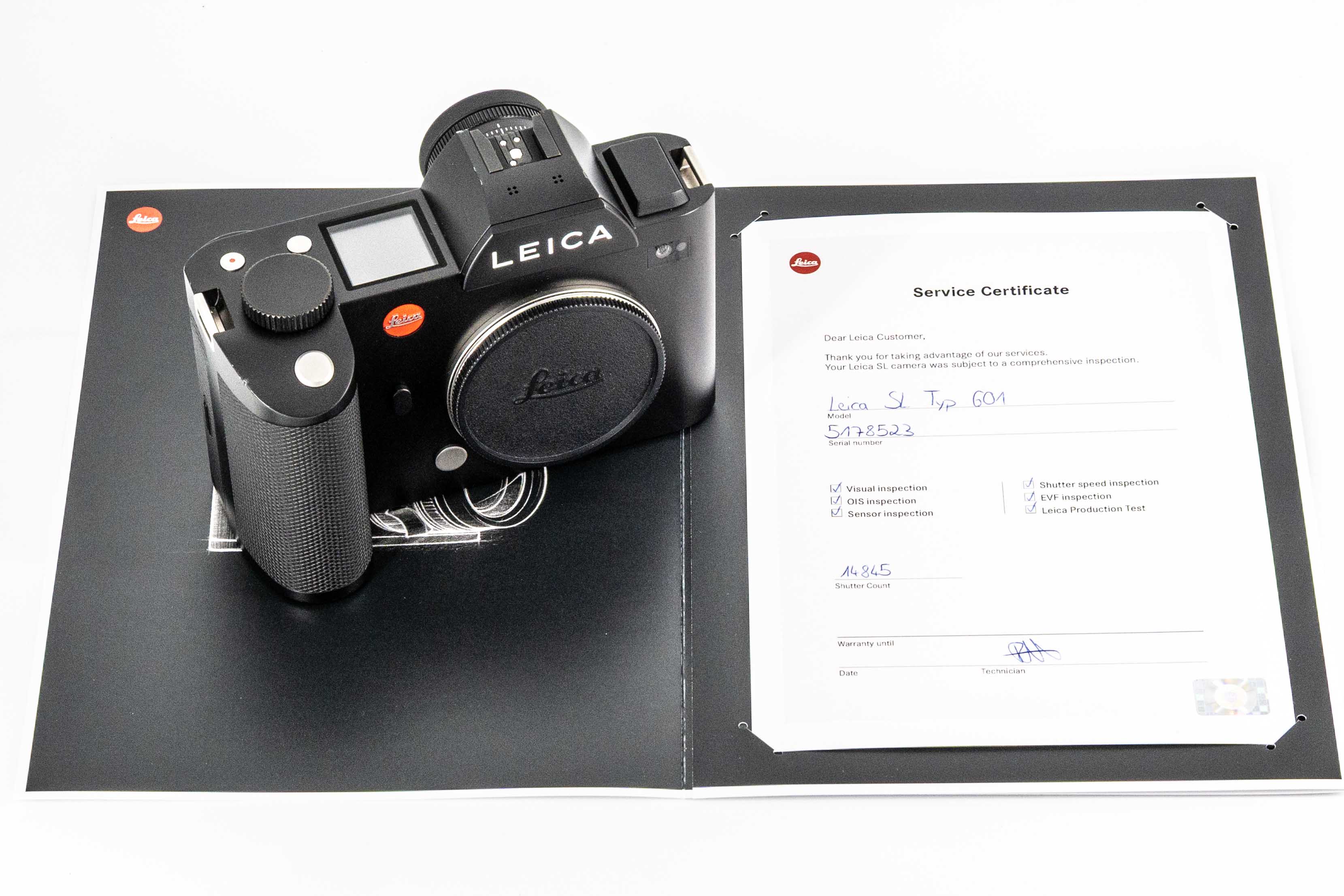 LEICA SL (Type 601), black