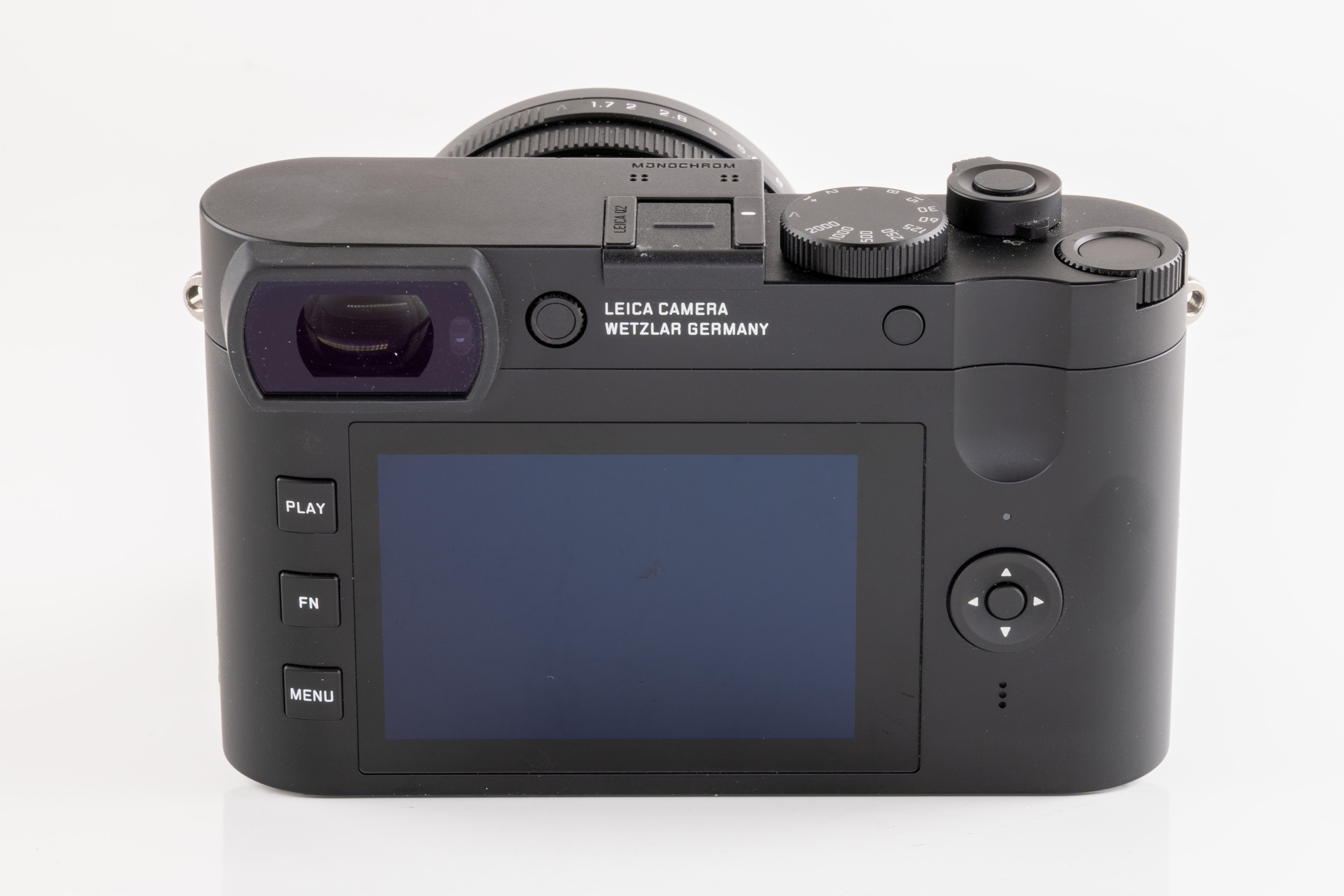 Leica Q2 Monochrom, schwarz, Vers. EU/US/JP