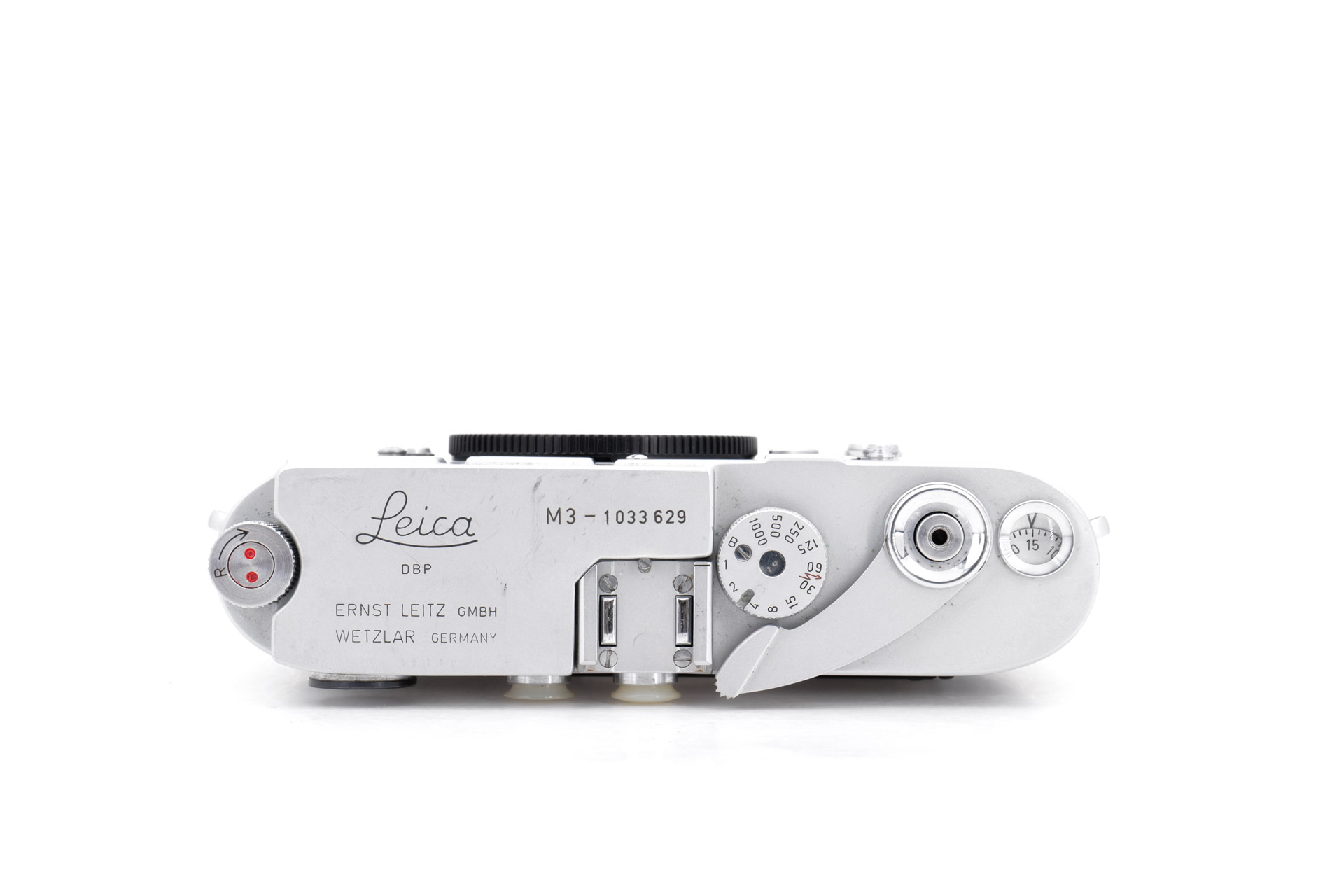 Leica M3, silver-chrome, ‘Single-Stroke’