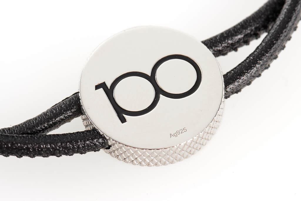 Leica Bracelet with 925 sterling silver pendant 96377 - 100 Years Edition